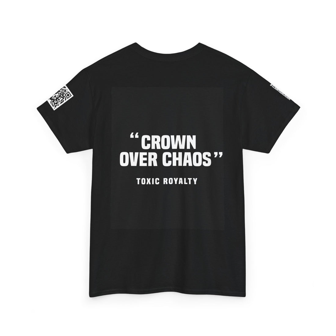 Toxic Royalty Crown T-Shirt — Claim Your Crown in Comfort