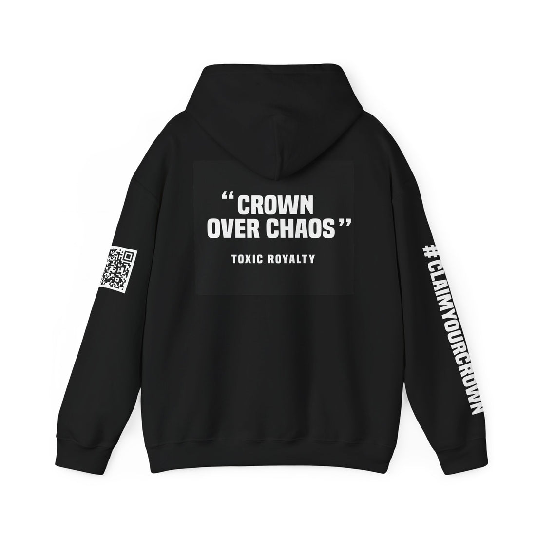 Toxic Royalty Crown Hoodie — Claim Your Crown in Comfort