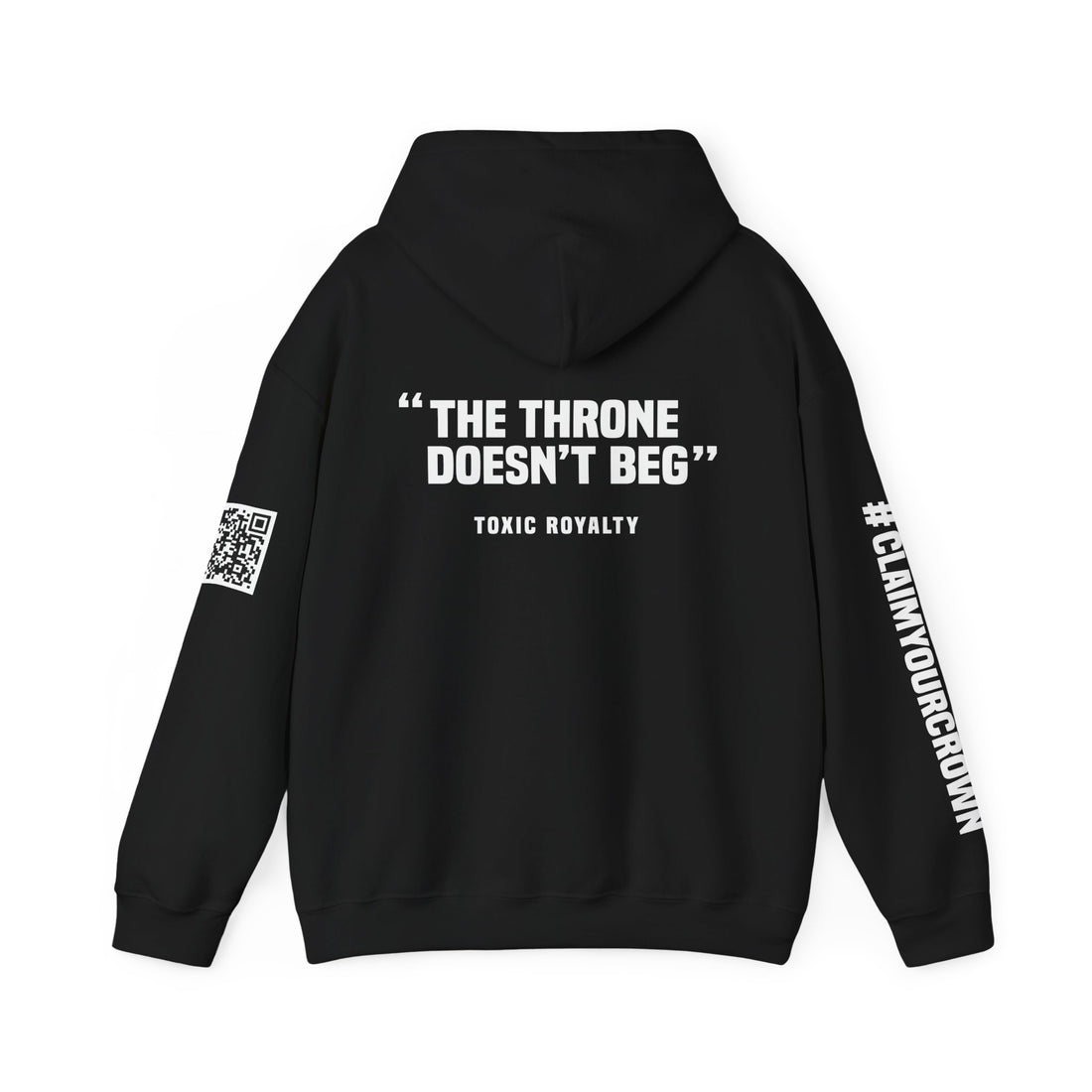 Toxic King Crown Hoodie – Claim Your Crown in Comfort