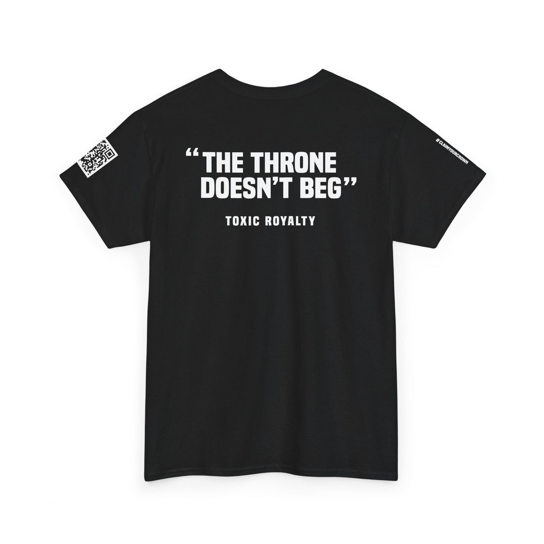 Toxic King Crown Tee – Claim Your Crown in Comfort