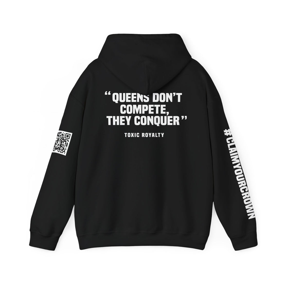 Toxic Queen Crown Hoodie — Claim Your Crown in Comfort